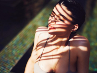 Kylie Jenner w promieniach słońca